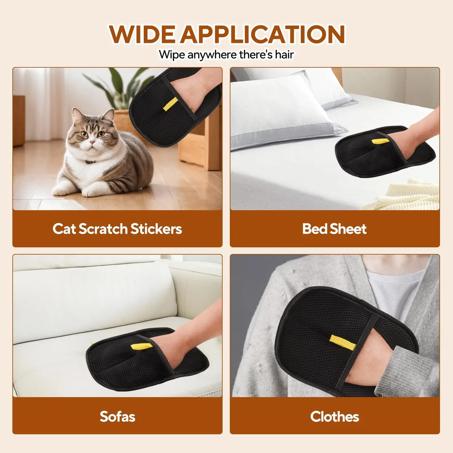 Pet Hair Removal Gloves: Effortless & Eco-Friendly Solution - Image 6