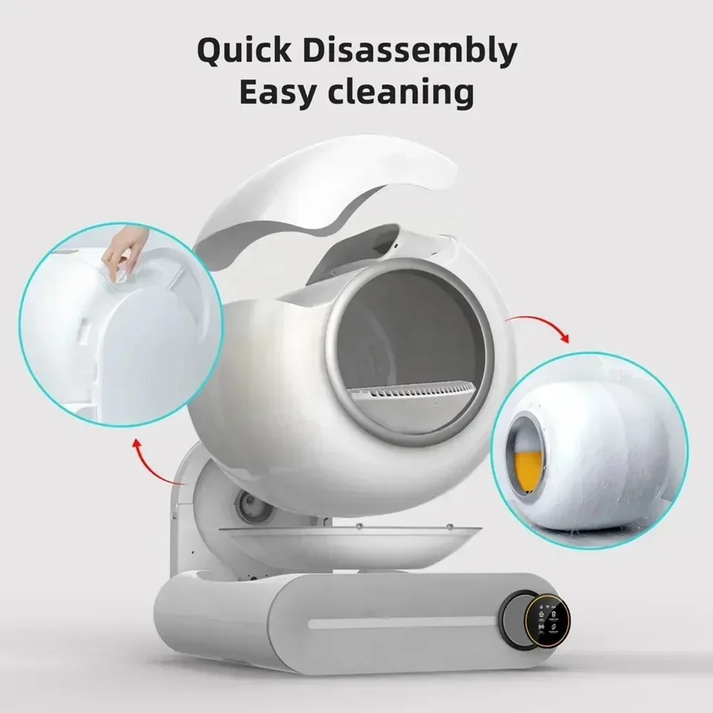 Automatic Cat Litter Box: Effortless Cleaning Solution! - Image 2