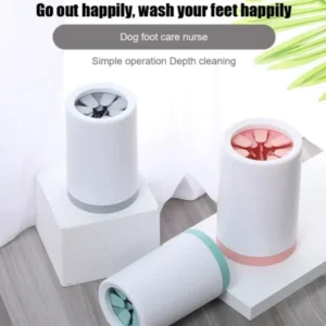 Pet Foot Washer Cup: Effortless Cleaning Solution!