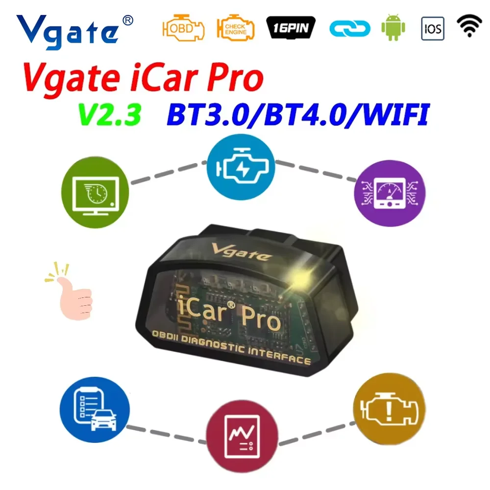 Vgate iCar Pro OBD2: Must-Have Smart Car Diagnostic Tool