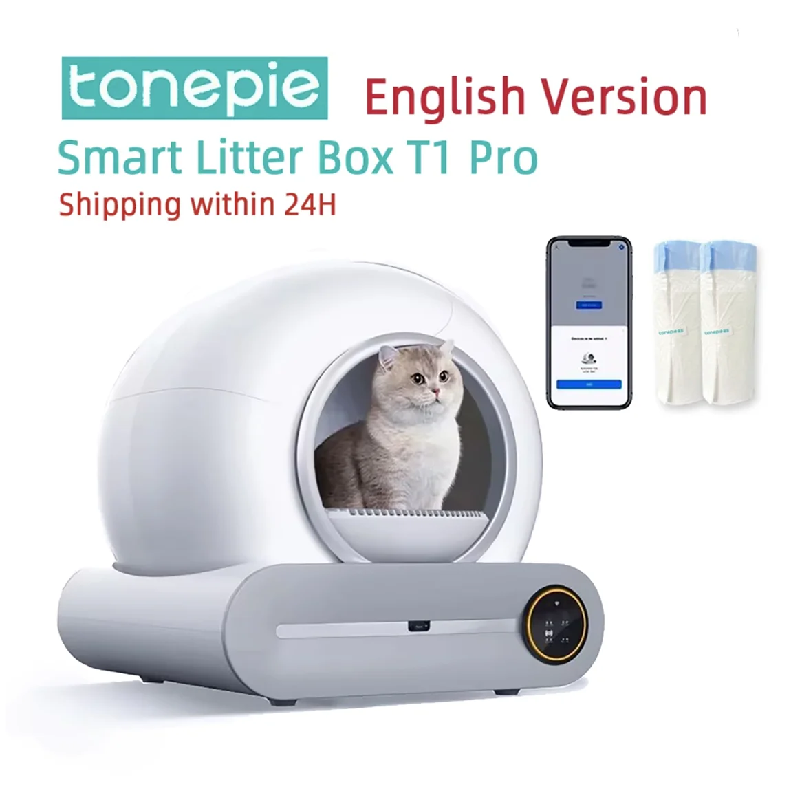 Automatic Cat Litter Box: Effortless Cleaning Solution!