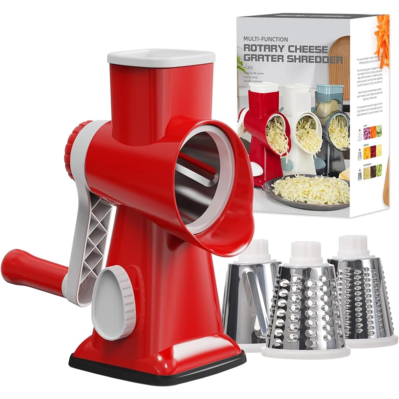 3 in 1 Rotary Cheese Grater: Must-Have Kitchen Tool - Image 8