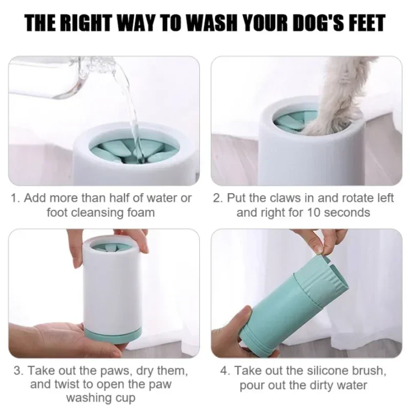 Pet Foot Washer Cup: Effortless Cleaning Solution! - Image 5
