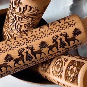 Christmas Rolling Pin: Stunning DIY Baking Tool for Joyful Holidays