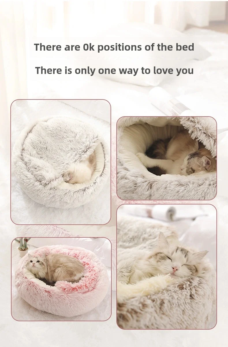 Plush Pet Bed: Must-Have Warmth for Cozy Comfort - Image 4